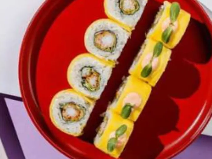 Mango-Shrimp Roll